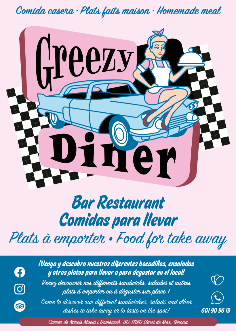 Flyer Greezy Diner